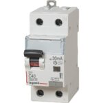 Intrerupator diferential DX3 6000 10kA Legrand 411006, 1P+N, 40A, 30mA