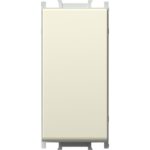 Întrerupător simplu, TEM, SM10IW-B, IP 20, montaj încastrat, crem, 45 x 38 mm