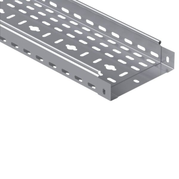 Jgheab metalic rapid ranforsat Metaksan, 50 x 40 x 0.6 mm