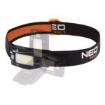 Lanterna frontala reincarcabila Neo Tools 99-069 Led COB, 3 W, 180 lm, 4 moduri iluminare, cablu USB