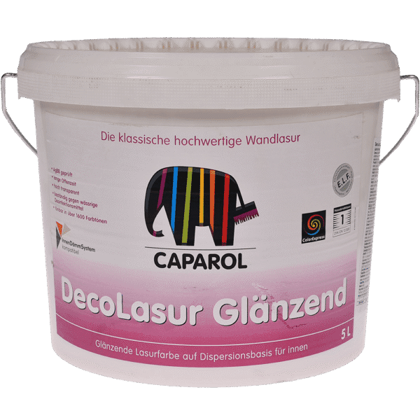 Lazură lucioasă Capadecor DecoLasur Glanzend, 5 l