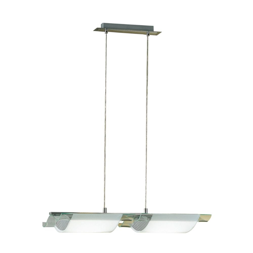 Lustra Valentino, halogen, sticla, 2 x R7S, 120 W, gri, 65 x 30 x 110 cm Lustra Valentino, halogen, sticla, 2 x R7S, 120 W, gri, 65 x 30 x 110 cm