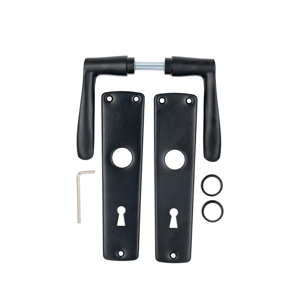Maner tip sild pentru cheie, aluminiu, negru, 54 mm Maner tip sild pentru cheie, aluminiu, negru, 54 mm