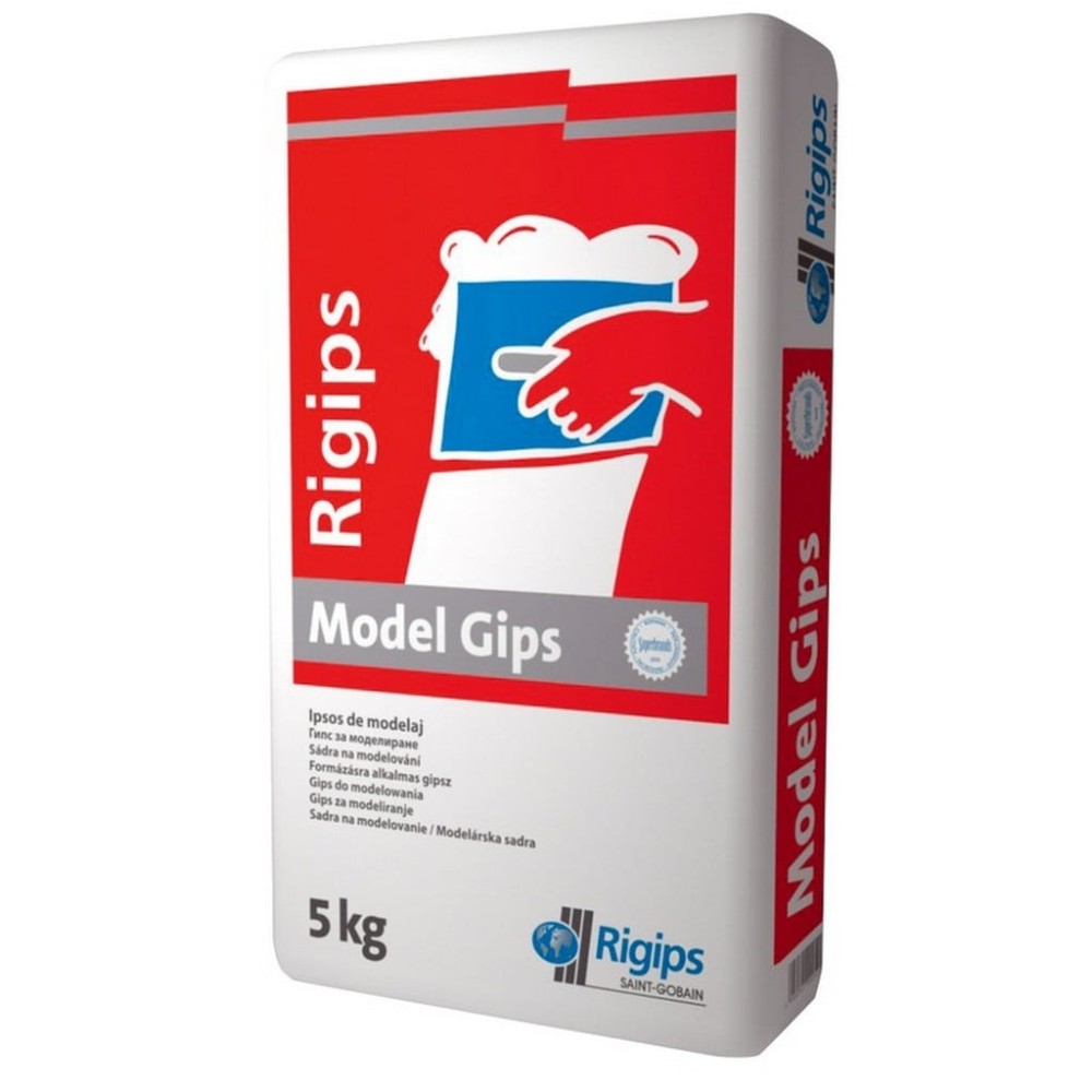 Ipsos de modelaj Rigips Model Gips, 5 kg Ipsos de modelaj Rigips Model Gips, 5 kg
