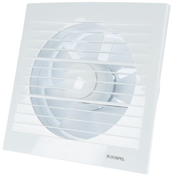 Ventilator de baie Dospel Styl 200S, 200 mm, 400 mc/h, 35 W, alb