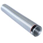 Tub flexibil aluminiu ventilatie Dospel, 150 mm, 3 m