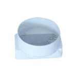 Racord canal plat - tub rotund Dospel D/ZK, 100 mm / 110 x 55 mm