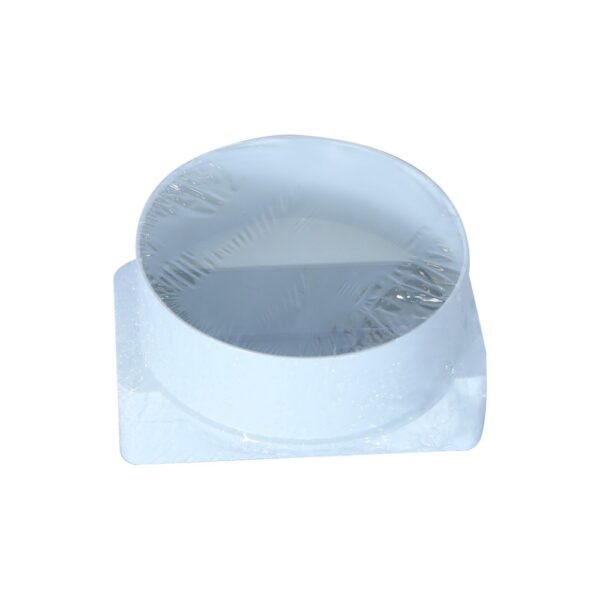 Racord canal plat - tub rotund Dospel D/ZK, 100 mm / 110 x 55 mm