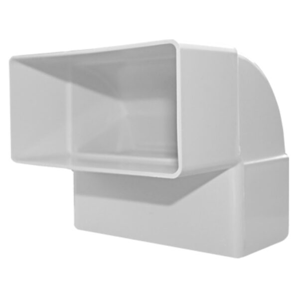 Cot vertical canal plat Dospel D/KPI, 110 x 55 mm, alb