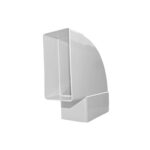 Cot orizontal canal plat Dospel D/KPO, 220 x 55 mm, alb