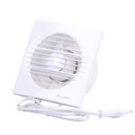 Ventilator de baie cu intrerupator cu fir Dospel Rico 100WP, 100 mm, 100 mc/h, 15 W, alb
