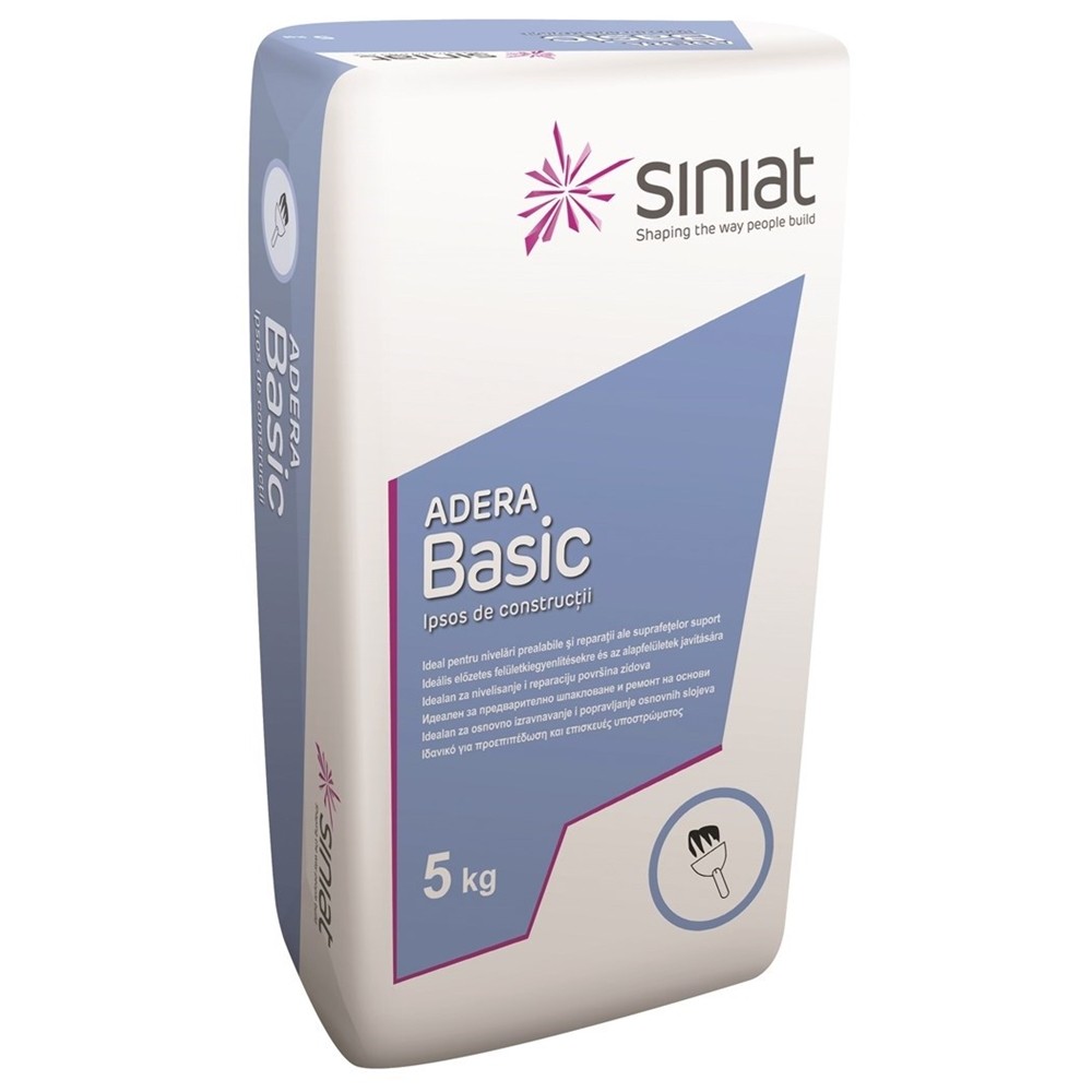 Ipsos de constructii, Adera Basic, 5 kg Ipsos de constructii, Adera Basic, 5 kg