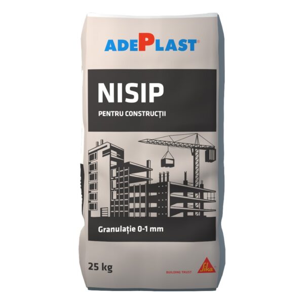 Nisip pentru constructii, Adeplast, interior / exterior, 25 kg