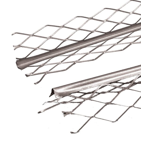 Profil de colt pentru tencuiala mecanizata, tabla zincata, 3 m