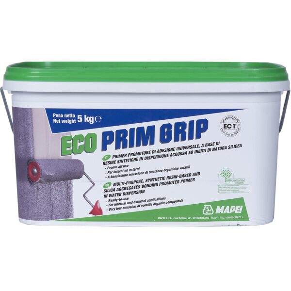 Amorsa aderenta Mapei Eco Prim Grip, interior/exterior, 5 kg
