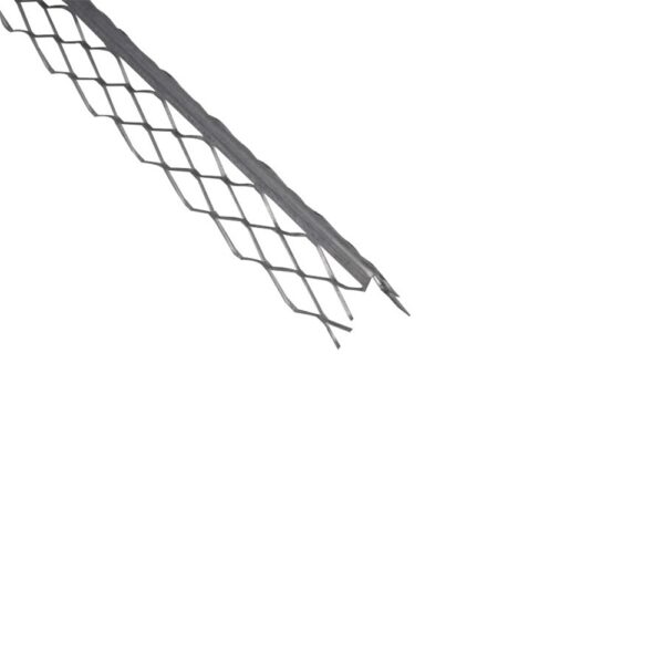 Profil de colt pentru tencuiala mecanizata, aluminiu, 0.5 mm x 3 m