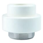 Mufa PPR 40 mm Vesbo, 1 1/4", filet interior, alb