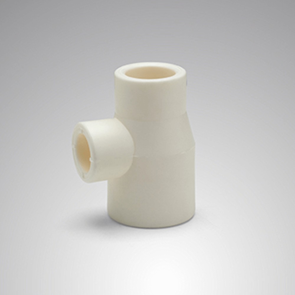 Teu redus PPR 32 mm Vesbo, 25 x 20 mm, filet interior, alb Teu redus PPR 32 mm Vesbo, 25 x 20 mm, filet interior, alb