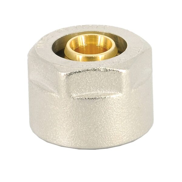 Conexiune nichelata Purmo, filet interior, 17 mm x 3/4 inch