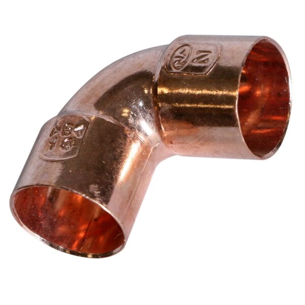 Cot cupru pentru lipire, F-F, 18 mm, 90 grade