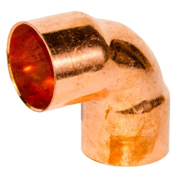 Cot cupru pentru lipire, F-F, 35 mm, 90 grade
