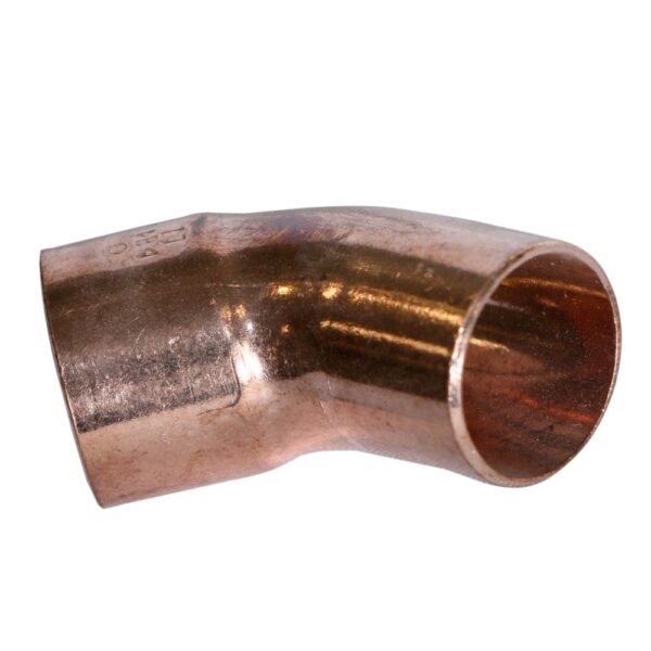 Cot cupru pentru lipire, M-F, 22 mm, 45 grade