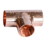 Teu cupru pentru lipire, F-F-F, 18 mm