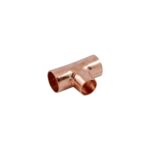 Teu cupru pentru lipire, F-F-F, 22-18-22 mm