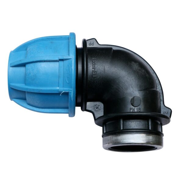 Cot rapid Filbo, PE, filet interior, 40 mm x 1-1/4 inch, 90 grade