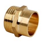 Mufa Ferro 4243-2202, bronz, filet exterior, 22 mm x 3/4 inch