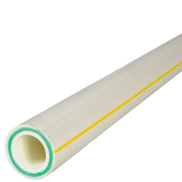 Teava PPR 50 mm Vesbo, insertie compozit, 20 bar, grosime 8,3mm, alb, 4m