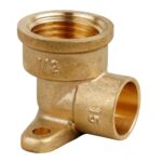 Cot alama cu talpa Ferro 4472-1801, 1/2", 18 mm, 10 buc