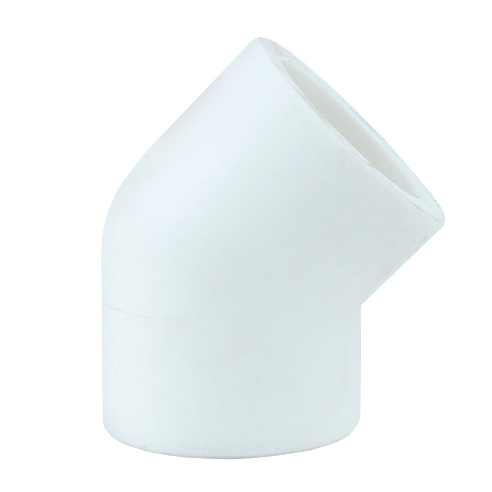 Cot PPR 45° Supratherm, filet interior, 32 mm, alb Cot PPR 45° Supratherm, filet interior, 32 mm, alb