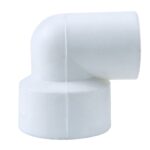 Cot PPR 90° Supratherm, filet interior, exterior lis, 20 mm x 1/2", alb