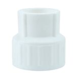 Mufa PPR 25 mm Supratherm, 3/4", filet interior, alb