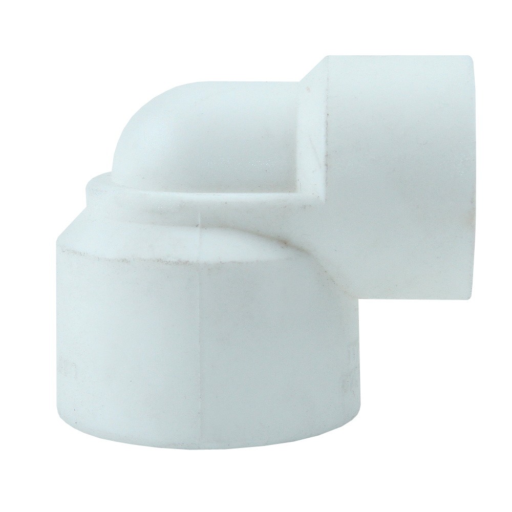 mathaus-10805505 Cot PPR 90° Supratherm, filet interior, 25 mm x 3/4", alb