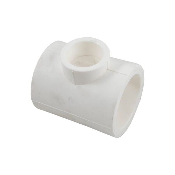 Teu redus PPR 63 mm Supratherm, 40 x 63 mm, filet interior, alb