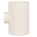 Teu redus PPR 50 mm Vesbo, 25 x 50 mm, filet interior, alb