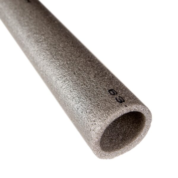 Izolatie teava Proflex, polietilena, d 63 mm, 9 x 2000 mm, gri - negru