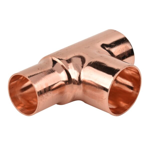 Teu cupru pentru lipire, F-F-F, diametru 35-28-28 mm
