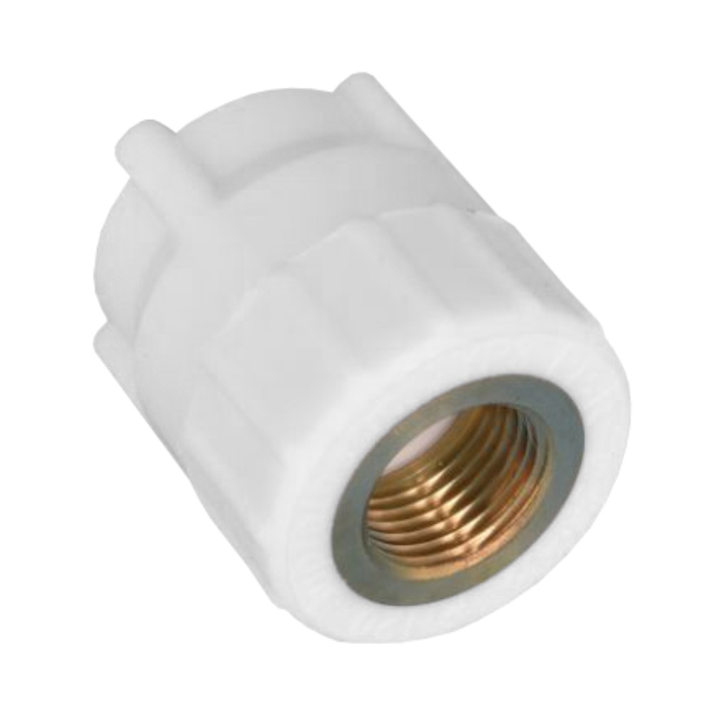 Mufa PPR 20 mm Supratherm, 3/4", filet interior, alb Mufa PPR 20 mm Supratherm, 3/4", filet interior, alb