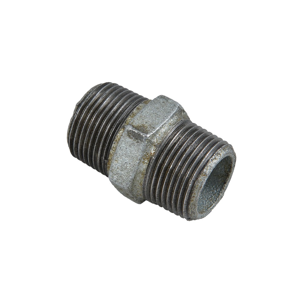 Niplu, fonta, zincat, 3/4 inch Niplu, fonta, zincat, 3/4 inch