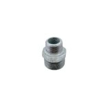 Niplu redus, fonta, zincat, 1 1/4 inch x 1 inch