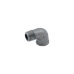 Cot 90° nr 1, fonta, negru, filet interior x filet exterior, 1/2 inch