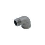 Cot 90° nr 1, fonta, negru, filet interior x filet exterior, 3/4 inch