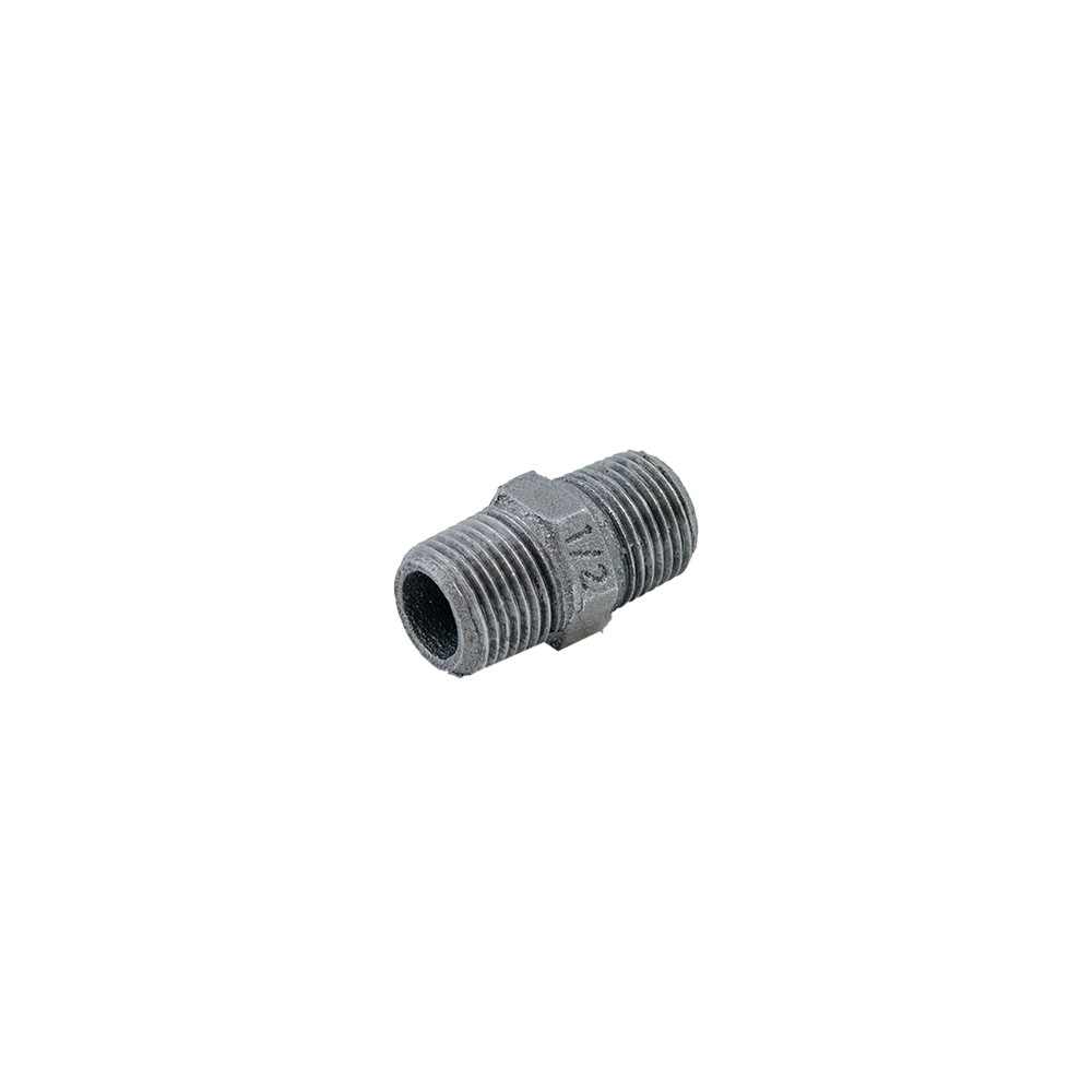 Niplu, fonta, negru, 1/2 inch Niplu, fonta, negru, 1/2 inch