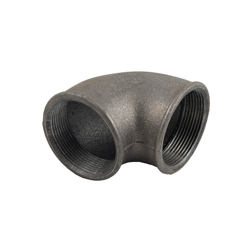 Cot 90° nr 2, fonta, negru, filet interior x filet interior, 2 inch Cot 90° nr 2, fonta, negru, filet interior x filet interior, 2 inch