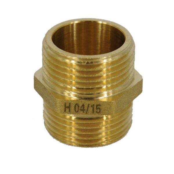 Niplu alama Ferro N04Z, diametru 3/4"