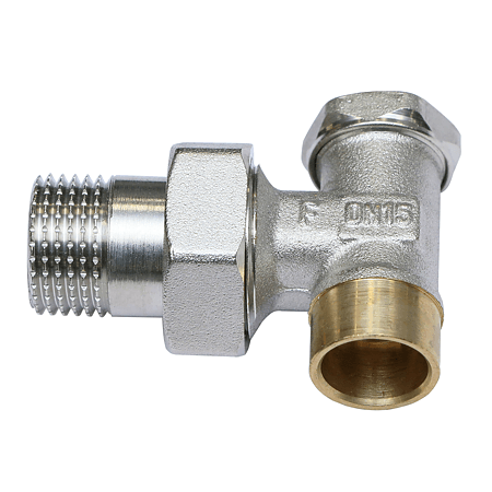 Robinet calorifer retur coltar Ferro ZK2LY, 1/2″, pentru lipire