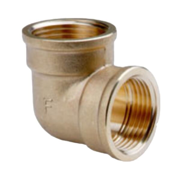 Cot teava Ferro K07Z, FF, bronz, filet interior-filet interior, 1 1/2"